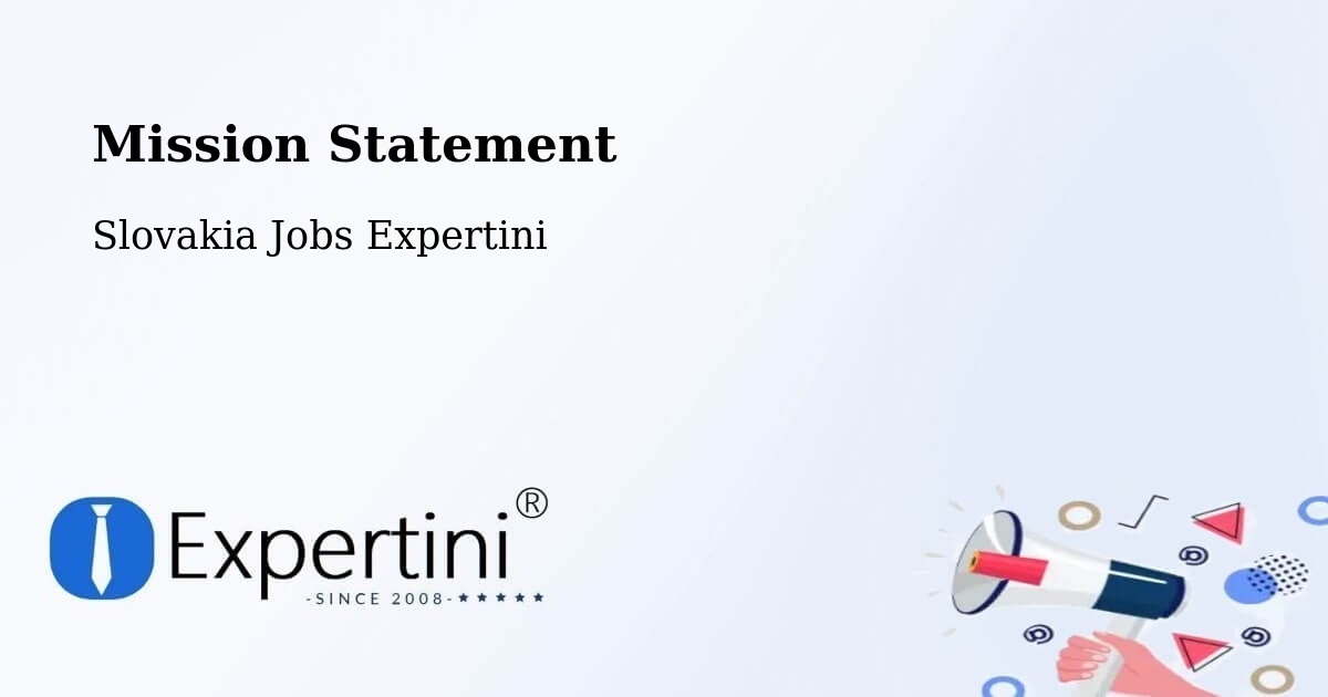 Corporate Mission – Okres Čadca - Slovakia Jobs Expertini